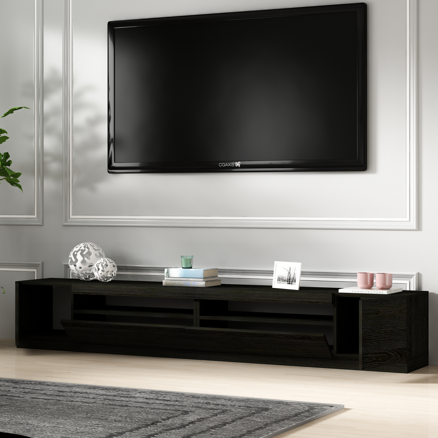 Supellexia Luxe Duo set- Wooden Black