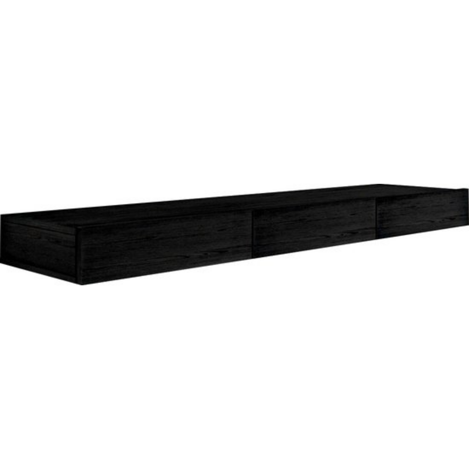 Supellexia- Avalon Wall mounted - TV-standaard- Houten Zwart